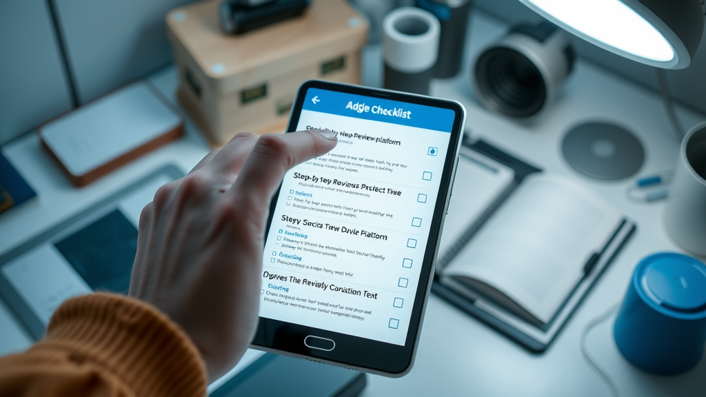 checklist for optimizing review platform integration