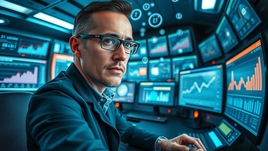 data analyst monitoring engagement metrics on social media marketing dashboards