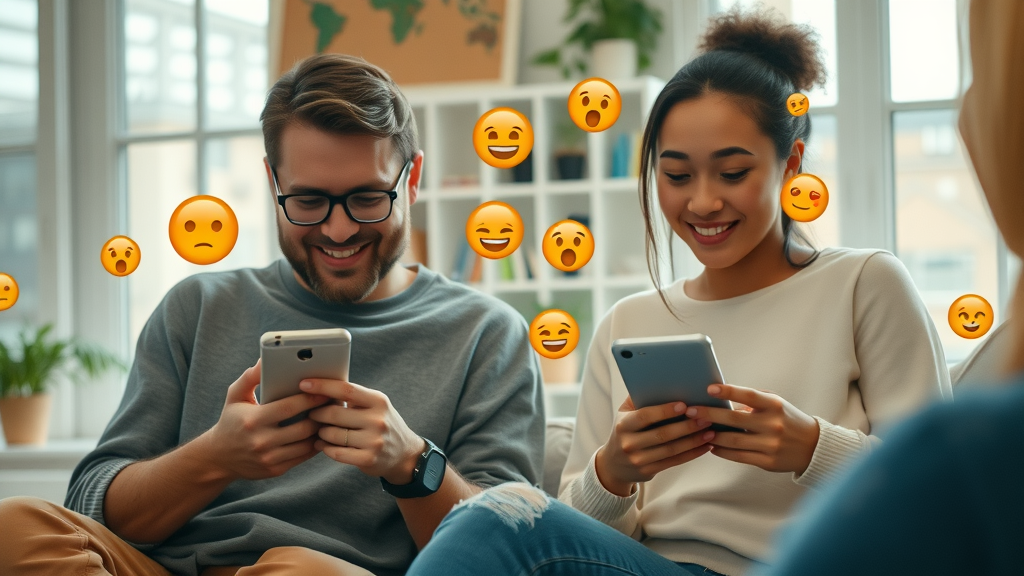 Creator interacting with their community, replying to comments and growing social media followers.