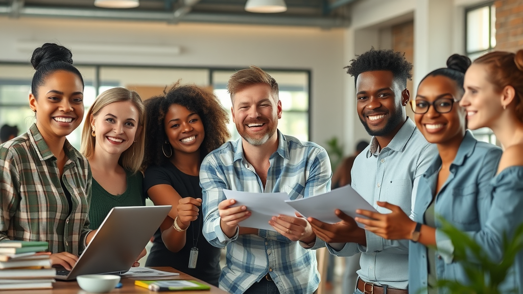 video ideas for small business: daily work life teamwork