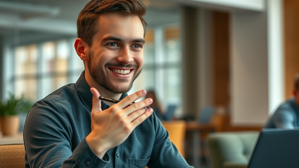 attentive young professional clarifying feedback with specific examples