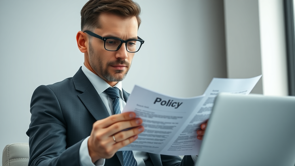 Business owner reviewing legal and ethical platform policies for negative review strategies