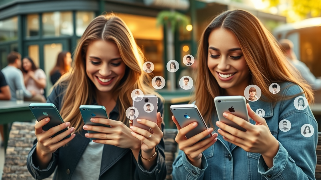 young adults engaging with interactive social media polls, quizzes, audience engage, audience engagement