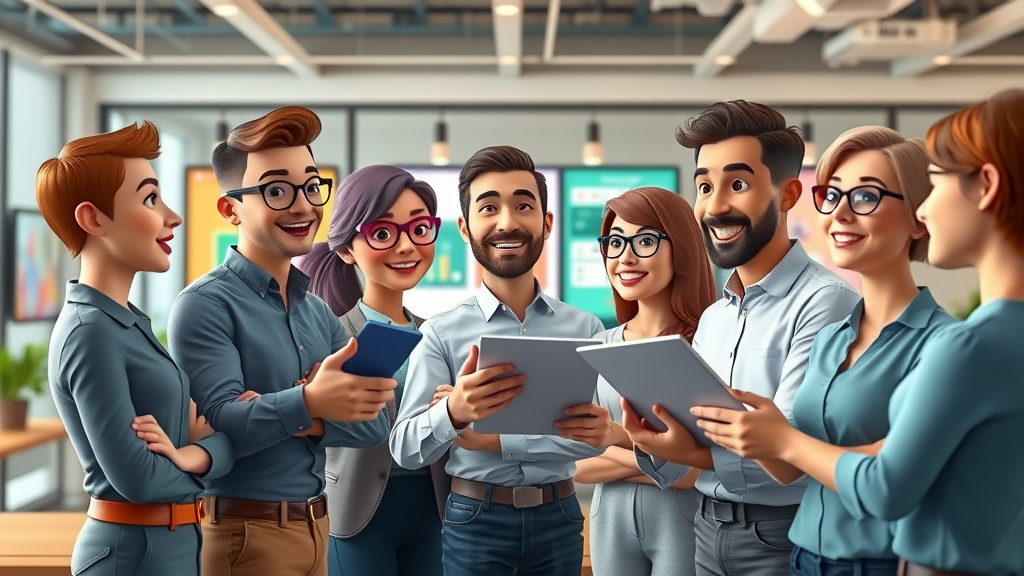digital pr and social media icons illustration