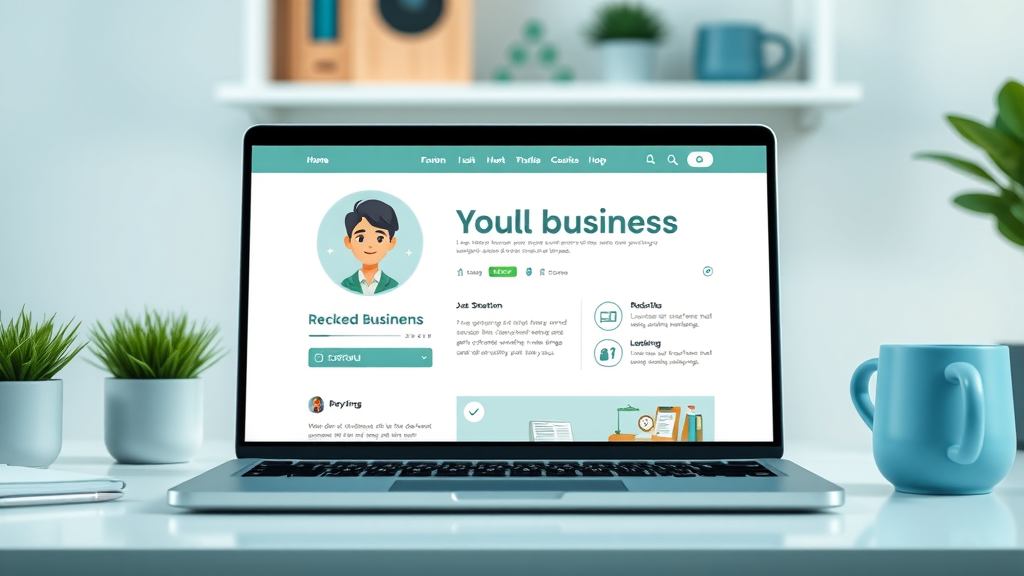 Polished small business profile with consistent branding and clear search engine visibility | business profile