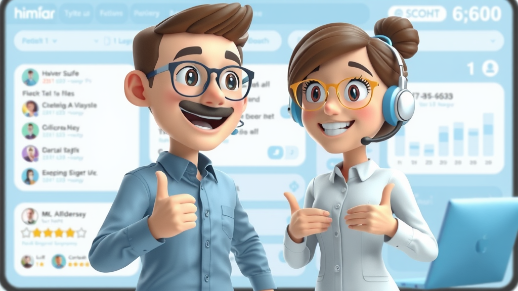 customer experience optimization modern service dashboard representative assisting customer with chat, reviews, and star ratings