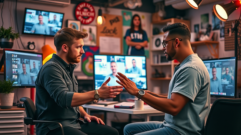 content creation influencer collaboration brainstorming social media campaign