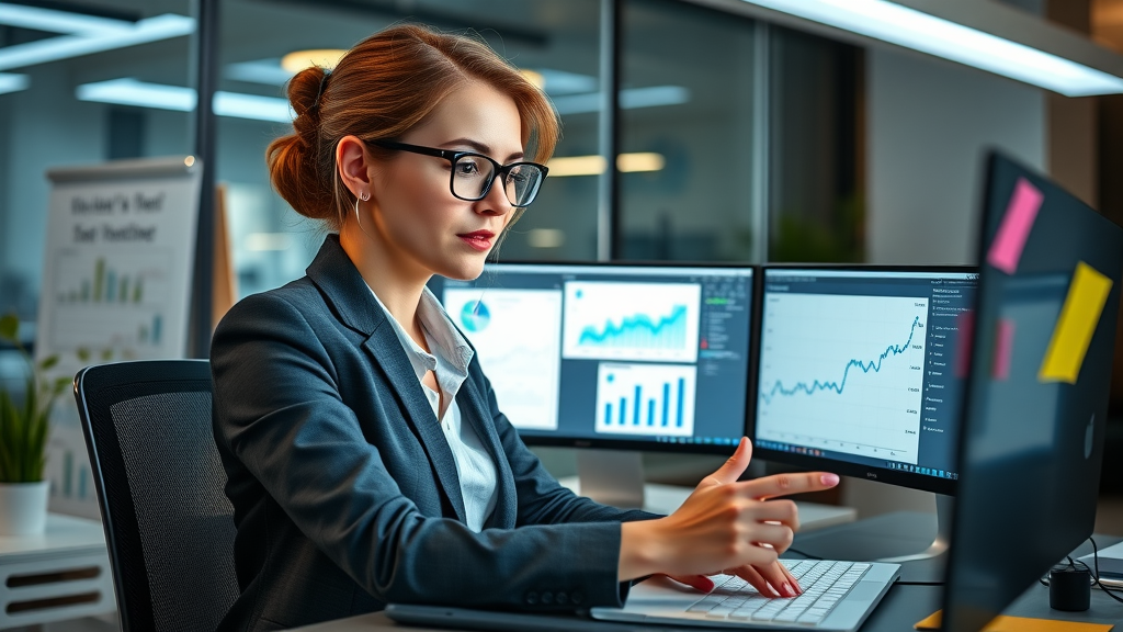 business owner managing social media with multiple marketing tool platforms.