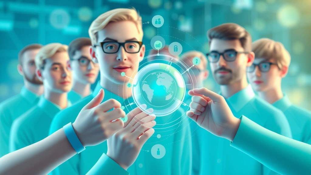 Infographic illustrating audience segmentation by demographics, behavior, and interests